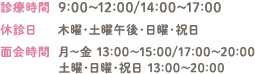 診療時間